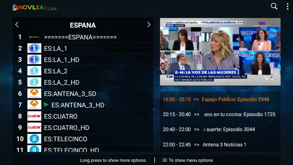 Estable IPTV España Canales M3u Suscripción 12 meses Android Box Enigma2 m3u Smart TV | Электроника