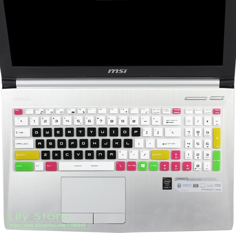 15 защитный чехол для клавиатуры ноутбука MSI GS 60 PE60 GE 62 GL62 GT62 GT62VR WS60 GP62 GS63VR PX60 PL60 WS63