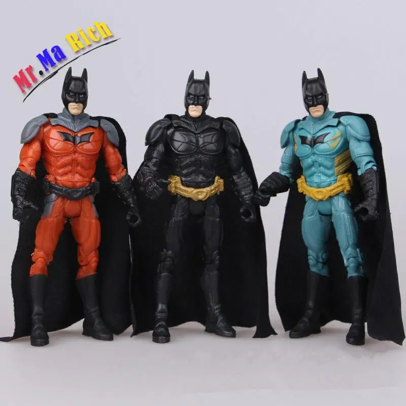 3 Pz/lotto Бэтмен Экшн фигурки Giocattoli Pvc Modello Bambole Per I Bambini Migliore Regalo Mobile Articolazione|batman action
