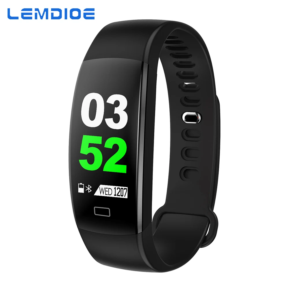 LEMDIOE Smart Band спортивные Фитнес сердечного ритма измеритель артериального Давление