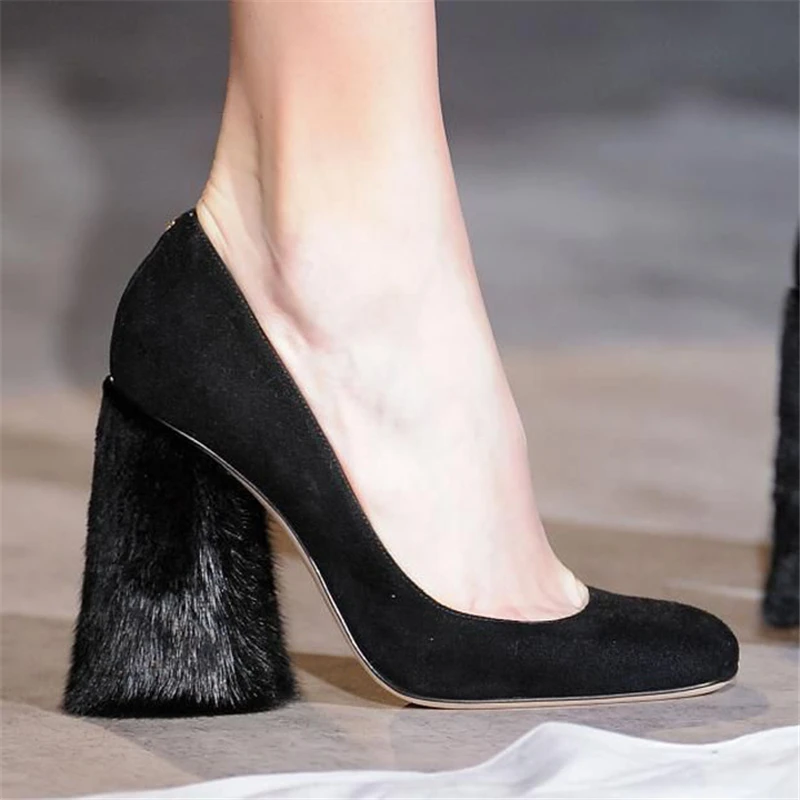 Новинка модные зимние ботинки с высоким голенищем без шнуровки элегантные