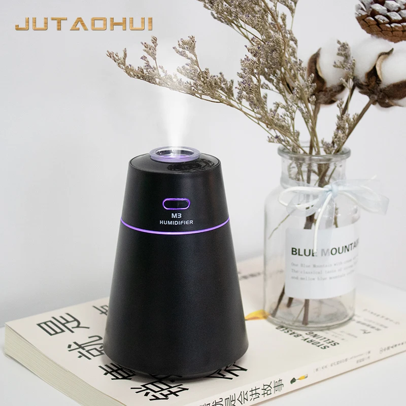 Портативный USB увлажнитель воздуха диффузор эфирного масла с красочным