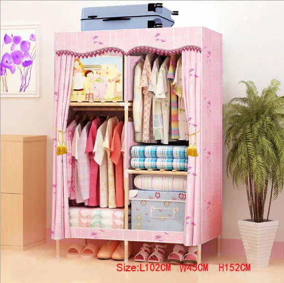 

Factory Price Solid Wood Wardrobe length 102 cm