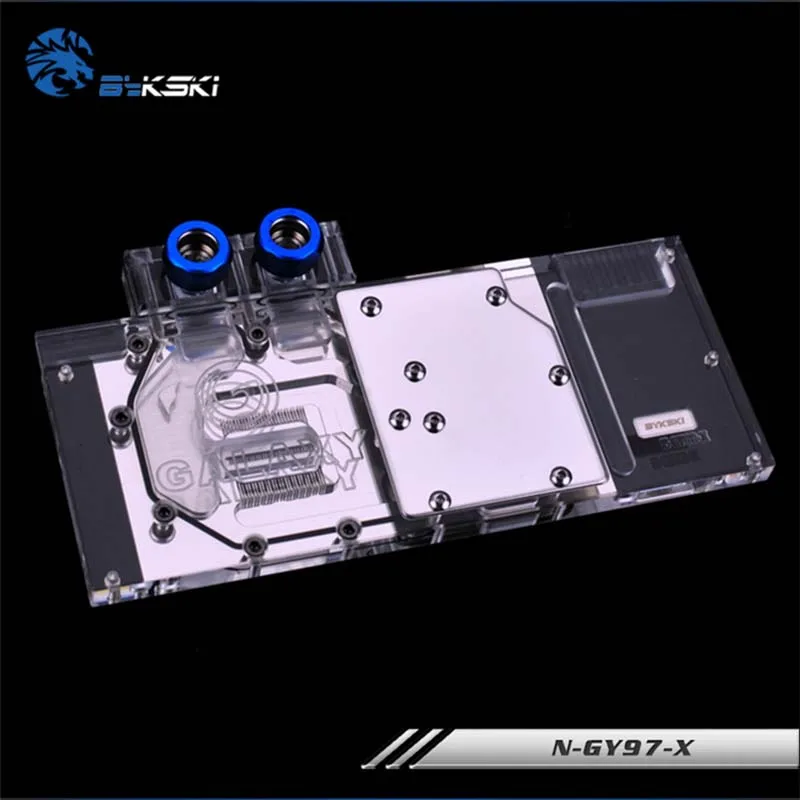 Водяной блок Bykski N-GY97-X GPU для Galaxy GTX970 GTX960 GTX950 GTX760 GTX660Ti Gainward с полным покрытием |