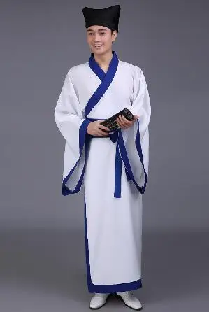 2019 Новый Взрослый Детский костюм Китайский Hanfu платье Мужская одежда для