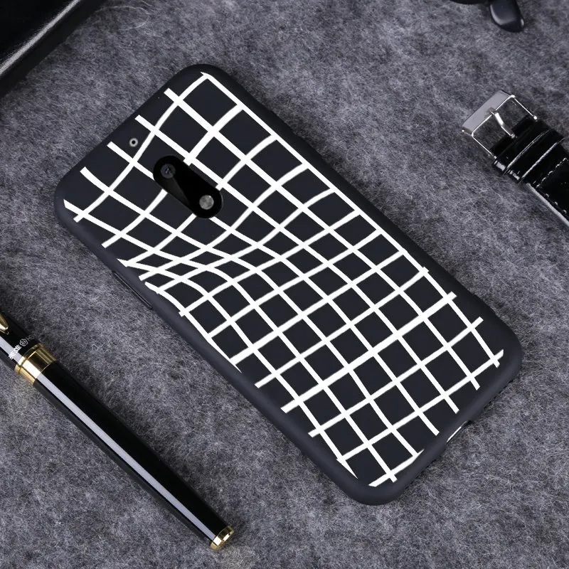 Soft Silicone TPU Case For Nokia 2 3 5 6 2018 Back Cover 6.1 2.1 3.1 5.1 5X 7 Plus Cases Black Matte Pattern Covers |