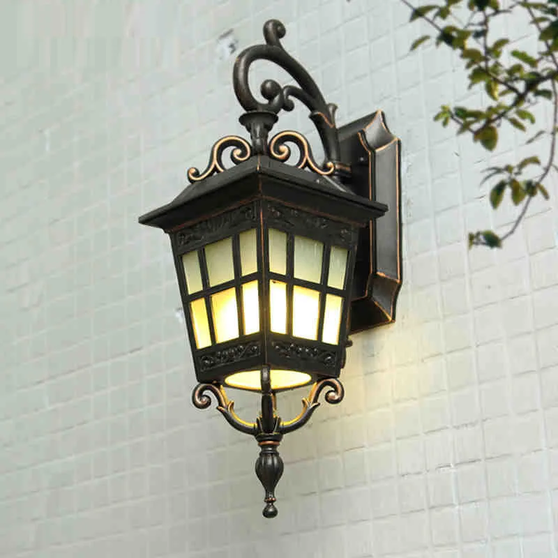 Outdoor wall lamp simple new Chinese waterproof exterior garden American aisle balcony outside wx12031509 | Лампы и освещение