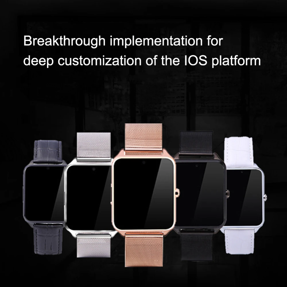 Умные часы Z60 с поддержкой Sim карты для Apple Watch мужские и женские Android умные
