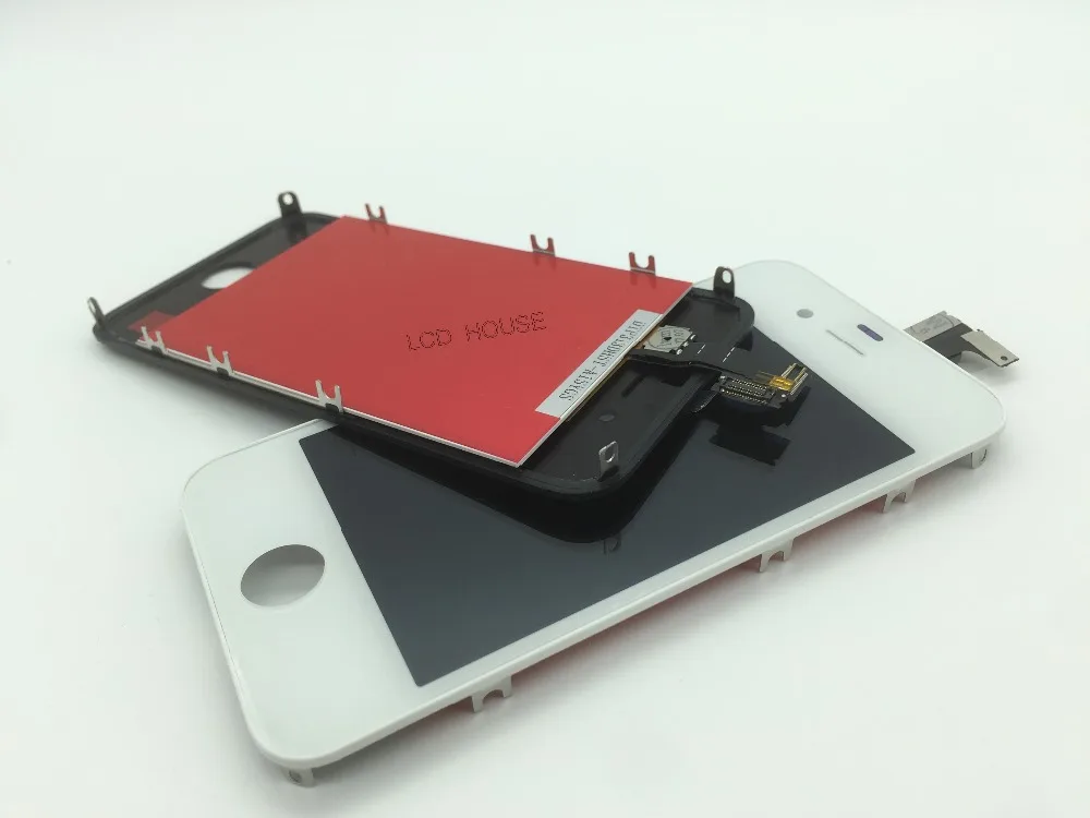 AAA Качество ЖК-экран для iPhone 4 4S дисплей в сборе Замена с дигитайзером телефон