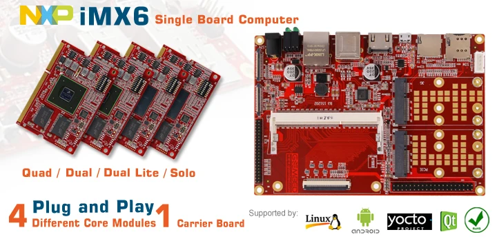 I. mx6dual lite Модуль i.mx6 android макетная плата imx6cpu cortexA9 soc встроенный POS/car/medical/industrial