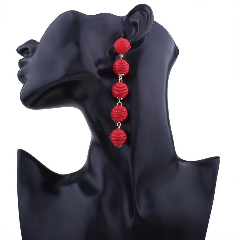 2018 Новый Дизайн Модные Элегантные Простые различные градиент шары серьги Для