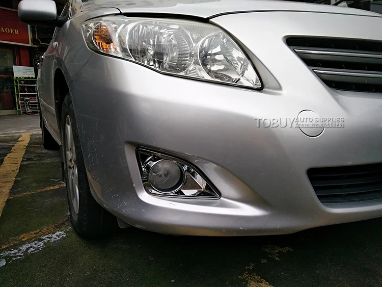 DEE автомобильные ABS хромированные аксессуары для TOYOTA COROLLA 2007 2008 2009 2010 крышка