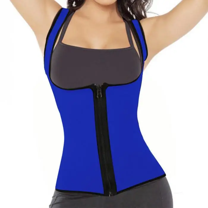 Новые горячие Для женщин пот жилет для похудения из неопрена тела коррекция фигуры, тренировка для талии Сжигание жира в области живота Вес потери корсет SMA66