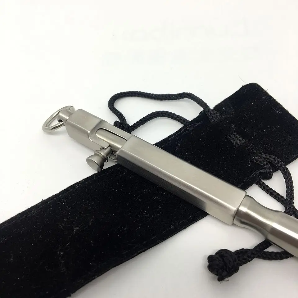 Пишущие инструменты EDC шариковая ручка из нержавеющей стали креативная