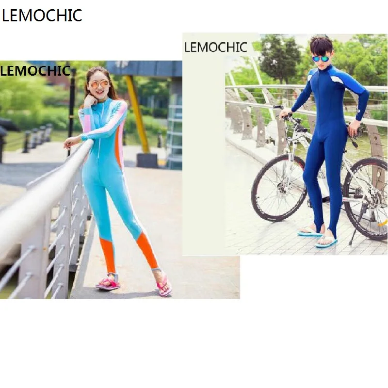 LEMOCHIC летний костюм для дайвинга с длинным рукавом мужчин и женщин детский