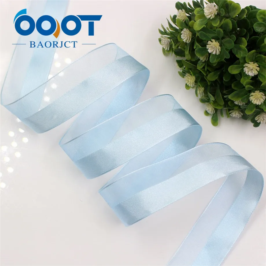 I-181103-101 OOOT BAORJCT I-181103-99, 25 мм 10 ярдов сплошной атлас+ Пряжа Ленты DIY ручной работы лук головной убор подарок обёрточная Бумага День рождения Свадебные украшения - Цвет: I-181103-101