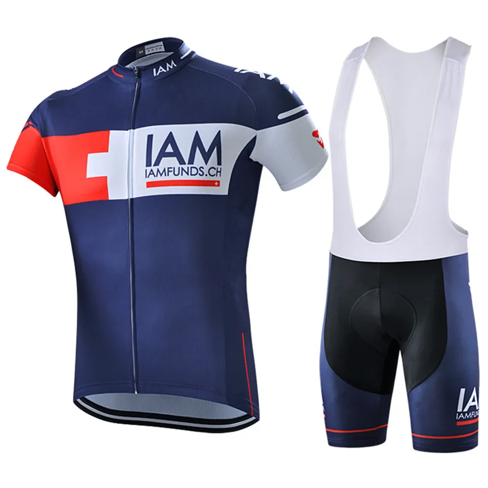 Новинка! IAM Велосипеды Джерси 2017 ropa ciclismo hombre команды одежда quick dry с коротким