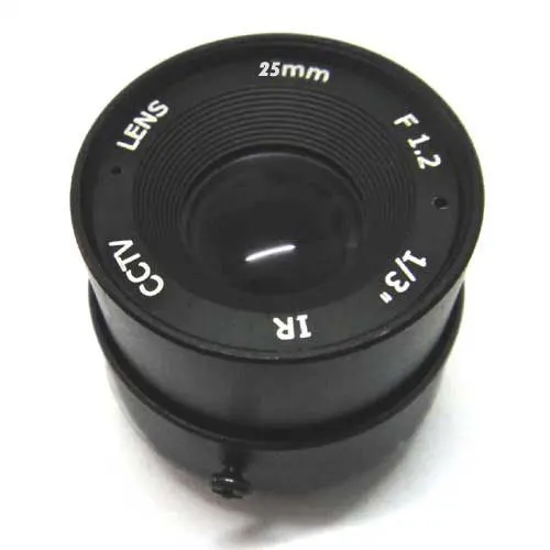 10 шт. F1.2 CCTV 25 мм обзор 70 м 11 градусов CS крепление объектива для камеры