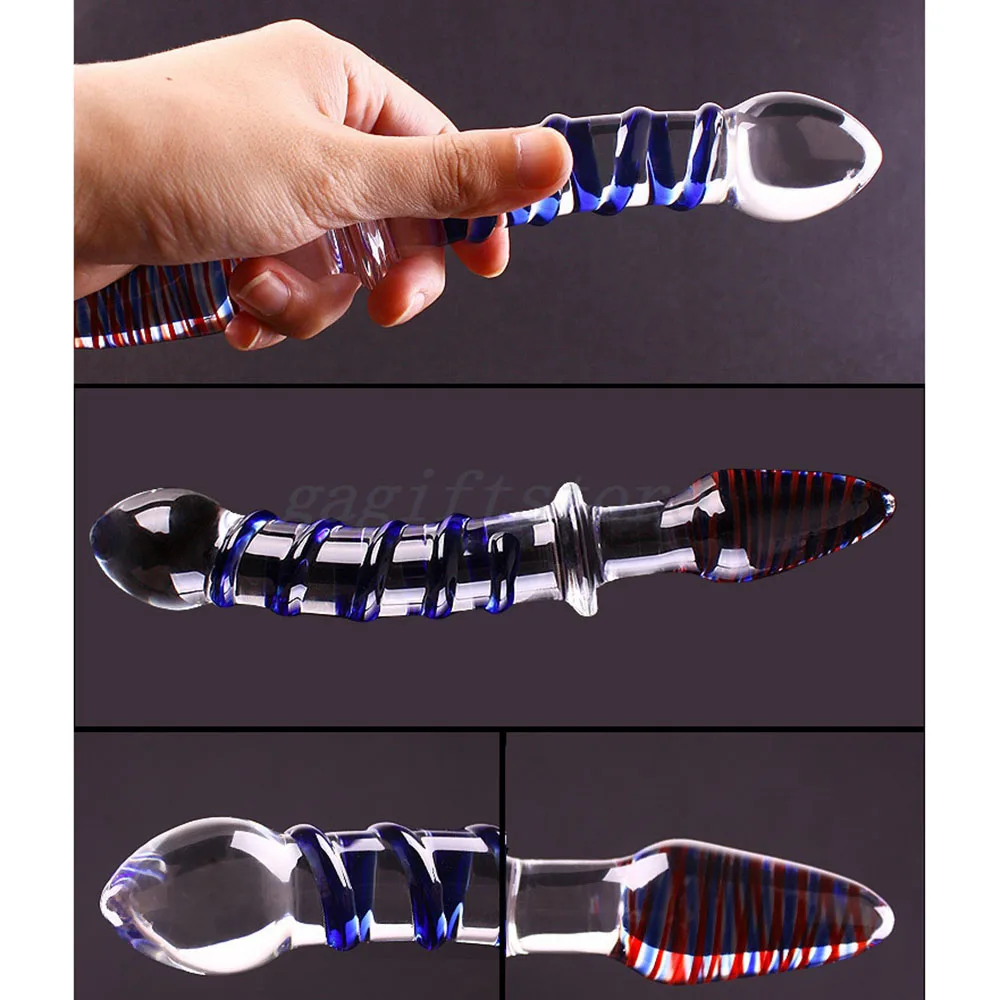 Manyjoy Crystal Glass Rod Penis Anal Plug G-spot Posterior Courtyard Women Masturbate Male and Female Stimulation Tools | Красота и