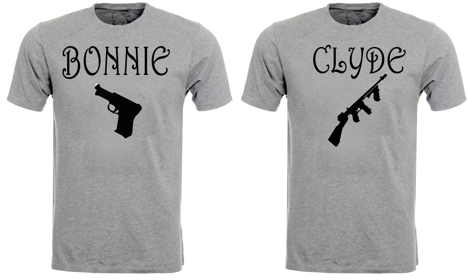 Мужская футболка с героями мультфильмов Bonnie & Clyde новая модная унисекс|Мужские