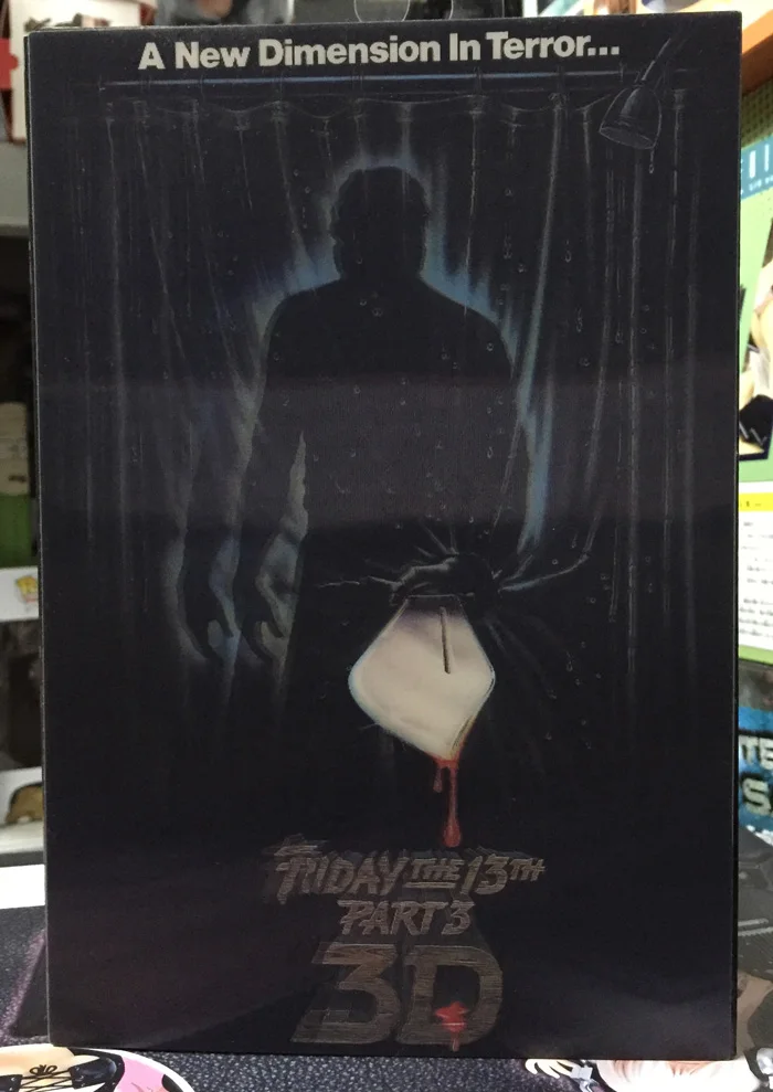 Новый 3D крышка Джейсона из фильма ужасов пятница 13th часть 3 Ultimate NECA 7 дюймов
