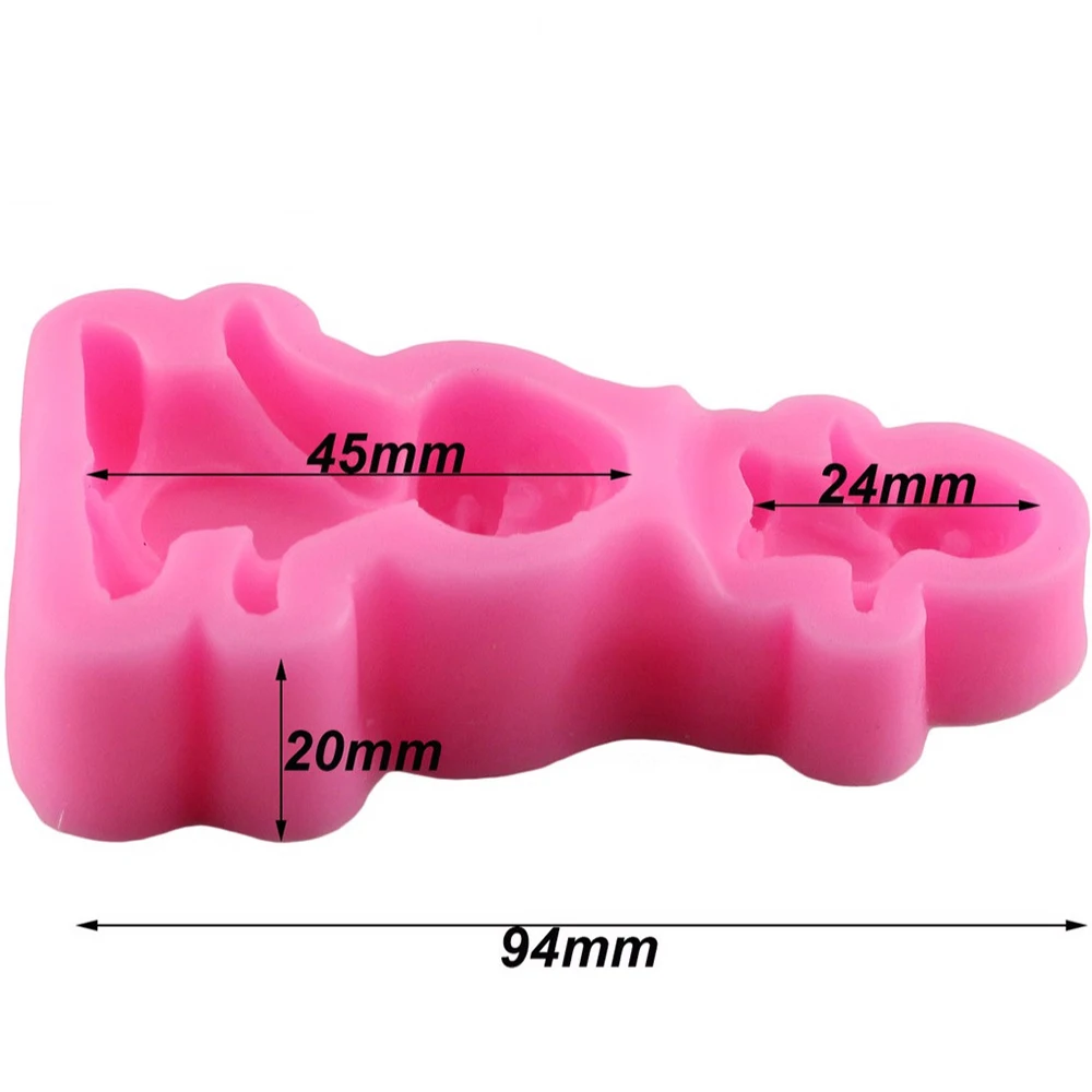 New Silicone Fondant Cake Mould Mold Chocolate Baking Sugarcraft Wedding Decoration | Дом и сад