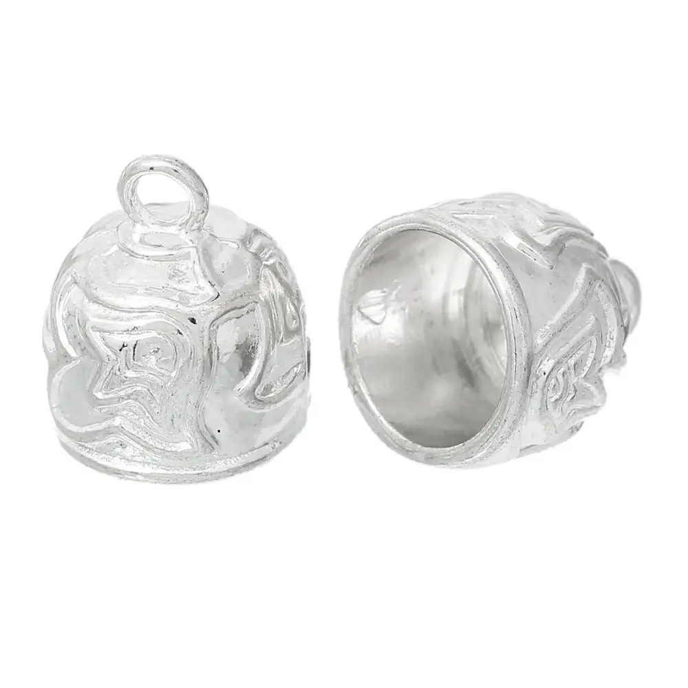 DoreenBeads Концевая крышка для ожерелья наконечники кожаного шнура украшения