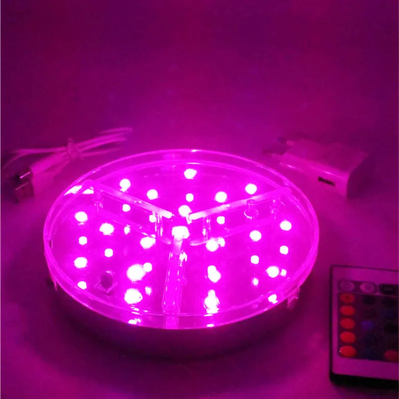 Яркая 6-дюймовая круглая светодиодсветильник ПА E-luminator работающая от батареек