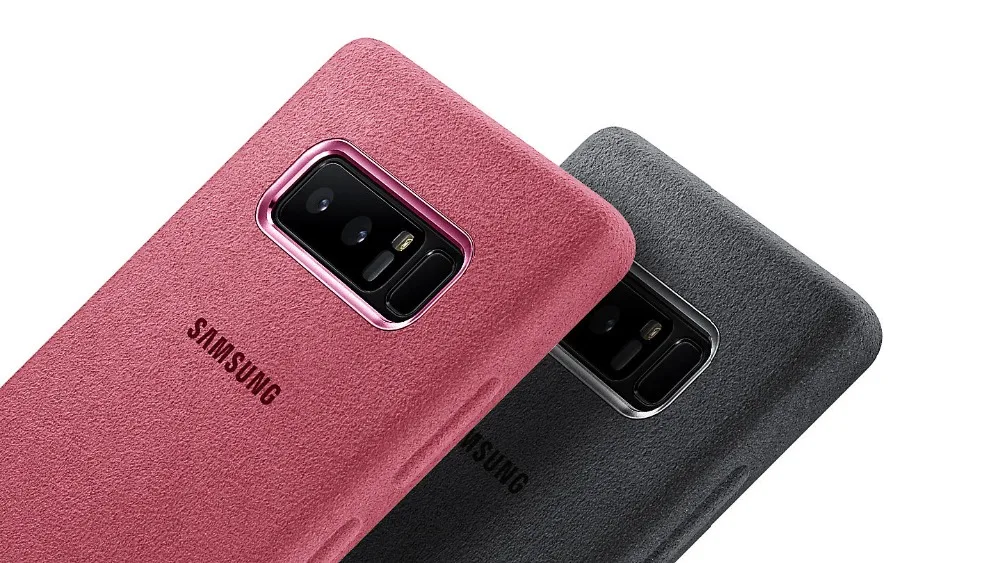 100% Оригинальный чехол для Samsung Galaxy Note 9 / 8 кожаный защиты от падения