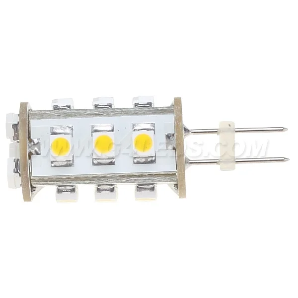 Бесплатная доставка! Теплый белый светодиод G4 Base 12V DC 15 Epistar 3528 высокая яркость SMD