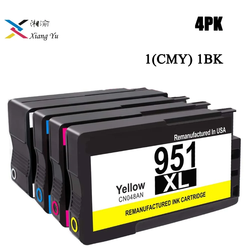Картридж чернильный совместимый с hp Officejet pro 950 951 8100 8600 8610 8620 8630 8650 251dw 276dw 4