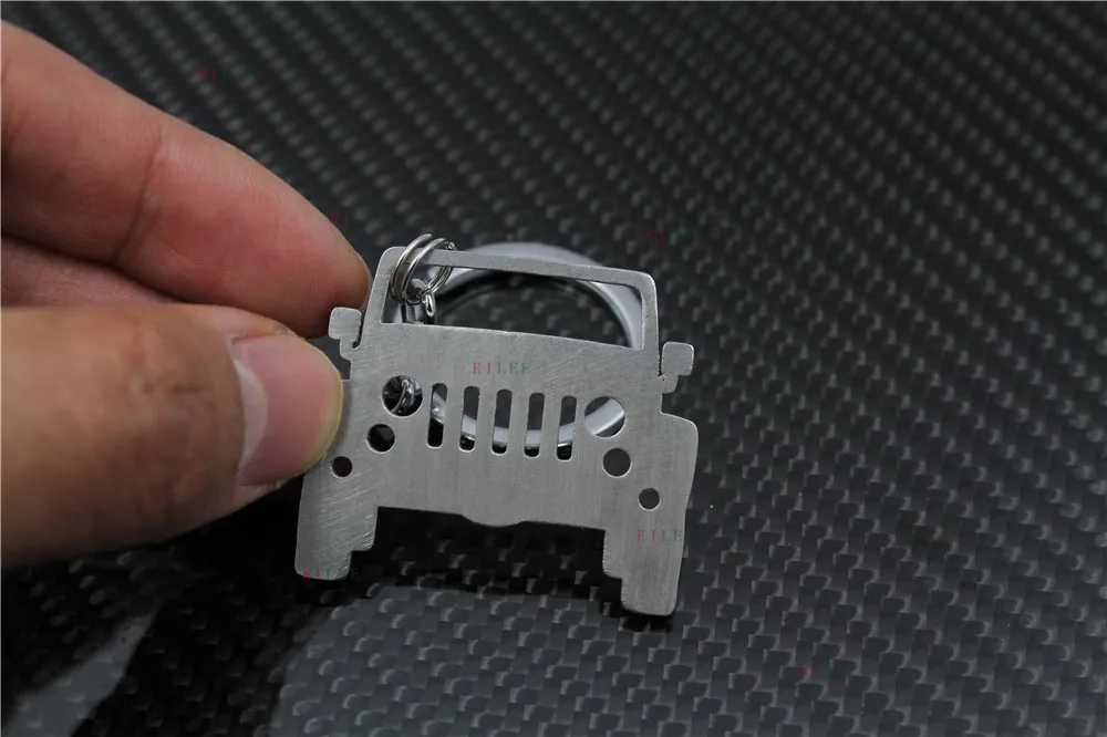 Брелок из нержавеющей стали подходит для Jeep Wrangler брелок цепочка сумка