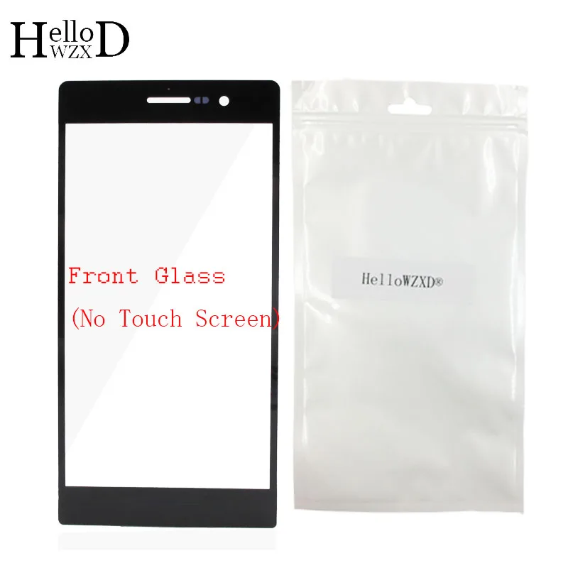 10 шт. Новая передняя панель дигитайзер сенсорный экран стекло для Huawei P7 Переднее