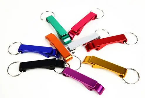 Оптовая Продажа 1000 шт. мини бутылка из алюминиевого сплава для бутылок брелок