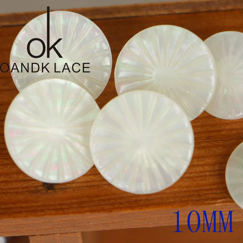 10MM 20pcs 10-18 мм 20 шт круглая оболочка Кнопка рубашка Кнопка DIY Ручная кнопка белый рис, кофе - Цвет: 10MM 20pcs