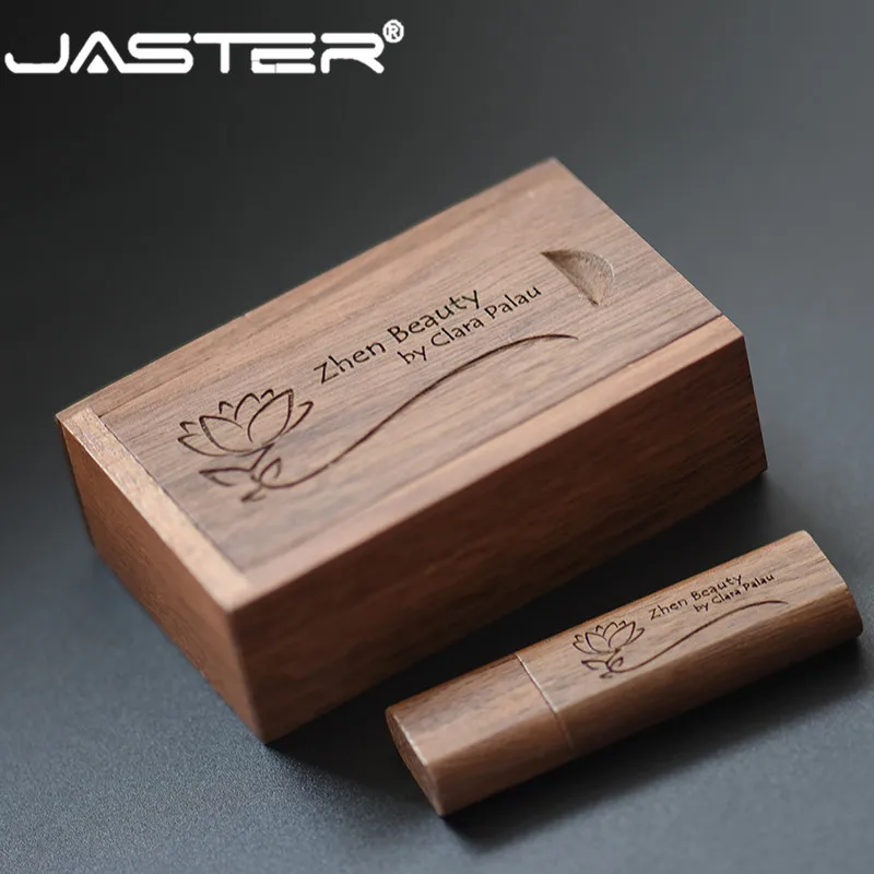 JASTER креативный деревянный USB 2 0 флэш накопитель 4 ГБ/8 ГБ/16 ГБ/32 ГБ/64 Гб внешний