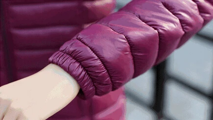 

WholeTide And Retail Nice Autumn Long Section Of Large Size Female Jacket Slim Thin Female Down Jacket Female Student Jacket