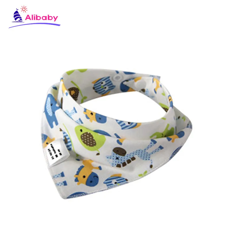 Baby bibs Cotton babador baby bandana Kids Cute Soft Bebe Baberos For Newborn Toddler Triangle Infant burp cloth Saliva | Детская одежда