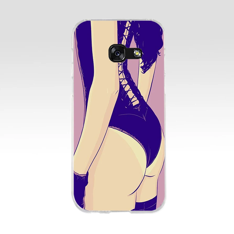 Мягкий силиконовый чехол из ТПУ для телефона Samsung galaxy a3 a5 2016 2017 a6 A8 2018 163AQ sex girl gta
