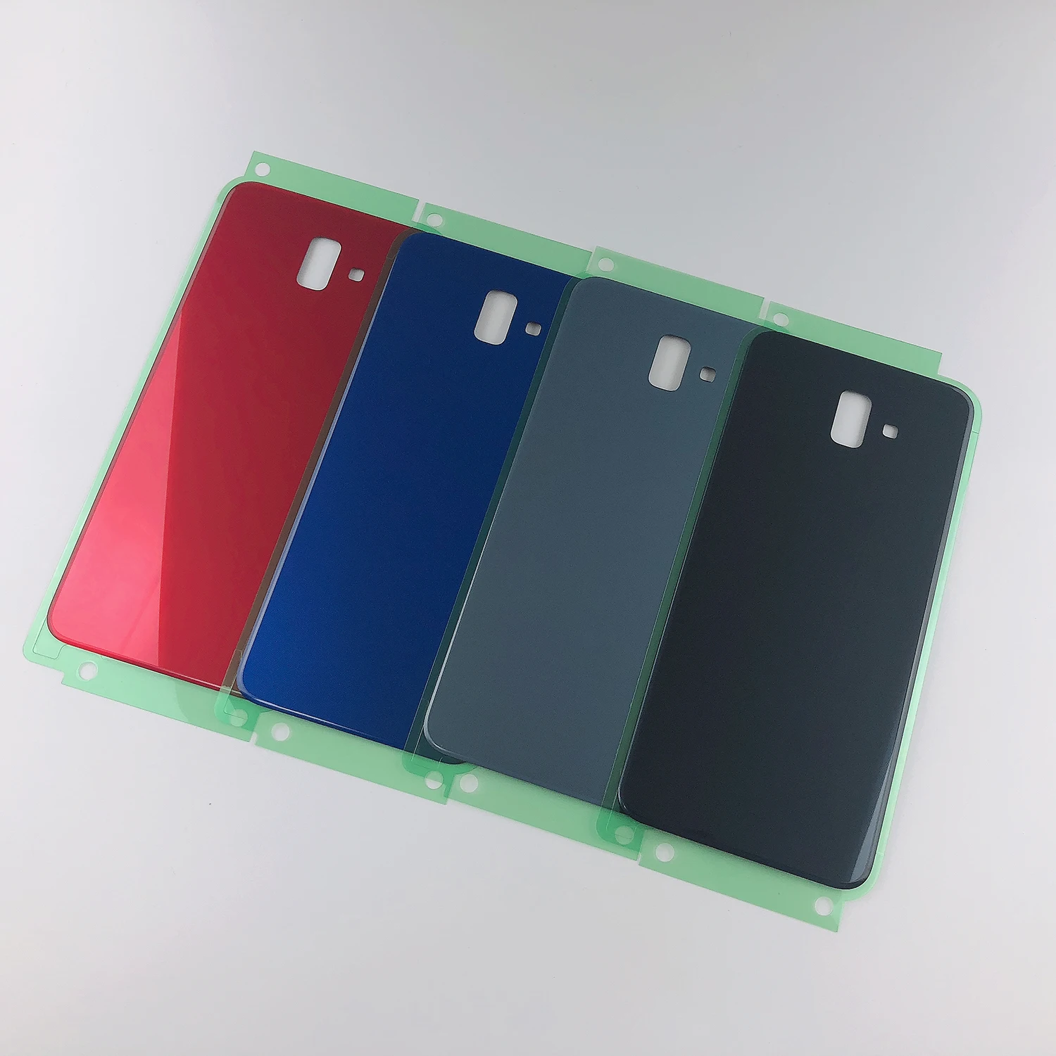 Для samsung Galaxy J6 Plus 2018 + J610 J610F промежуточный корпус задняя крышка батареи объектива