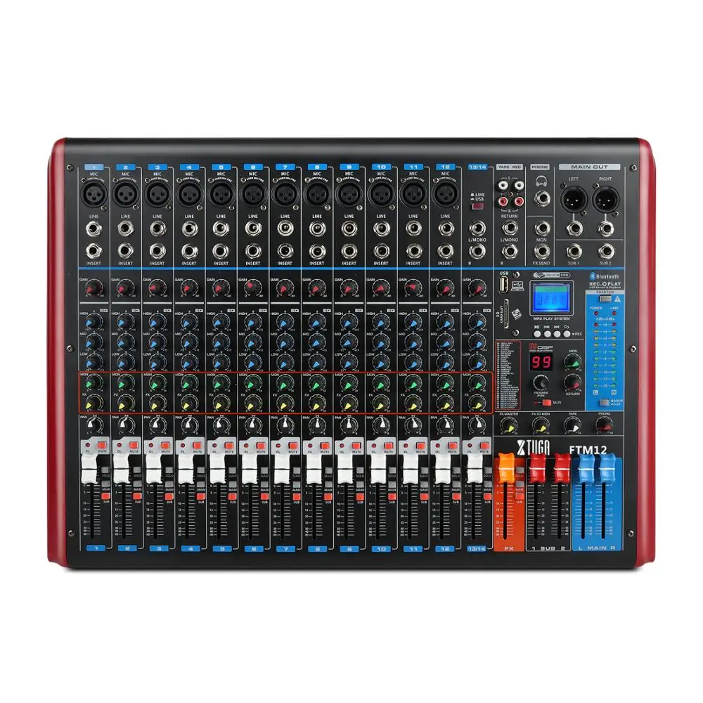 XTUGA FTM12 Цветовая стандартная звуковая карта со встроенным 99 битным цифровым