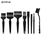 DIYFIX 8 шт. ESD безопасный антистатический набор кистей, детализация чистящий инструмент для Мобильный телефон для печатной платы планшета BGA ремонтные работы