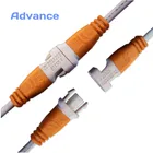 Разъемы для светодиодов постоянного тока, 5 шт., 10 шт., с замковой пряжкой, кабель длиной 15 см, DC 5,5x2,1 мм, штекер постоянного тока, гнездовой адаптер для светодиодной ленсветильник