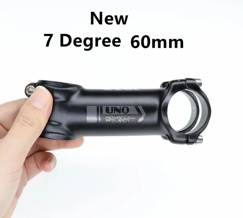 NEW 7 degree 60mm UNO 7 велосипедный стержень Kalloy ultralight-7 17 градусов MTB Alu 7050 31,8 мм 60 70 мм 80 мм 90 мм 100 110 120 130 мм велосипедный стержень king alloy - Цвет: NEW 7 degree 60mm