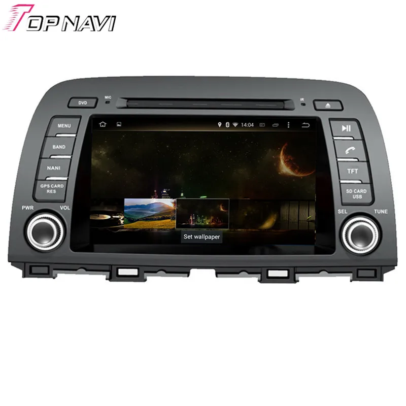Автомобильный GPS-навигатор Topnavi Авторадио на платформе Android 6 0 с экраном 8 дюймов и