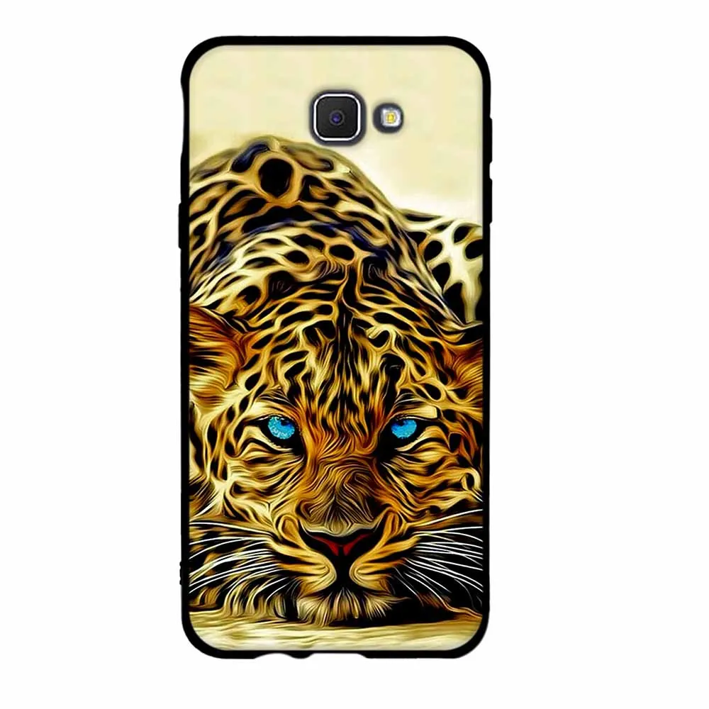 Тонкий чехол для Samsung Galaxy J5 Prime G570 силиконовый с принтом On5 2016 задняя крышка