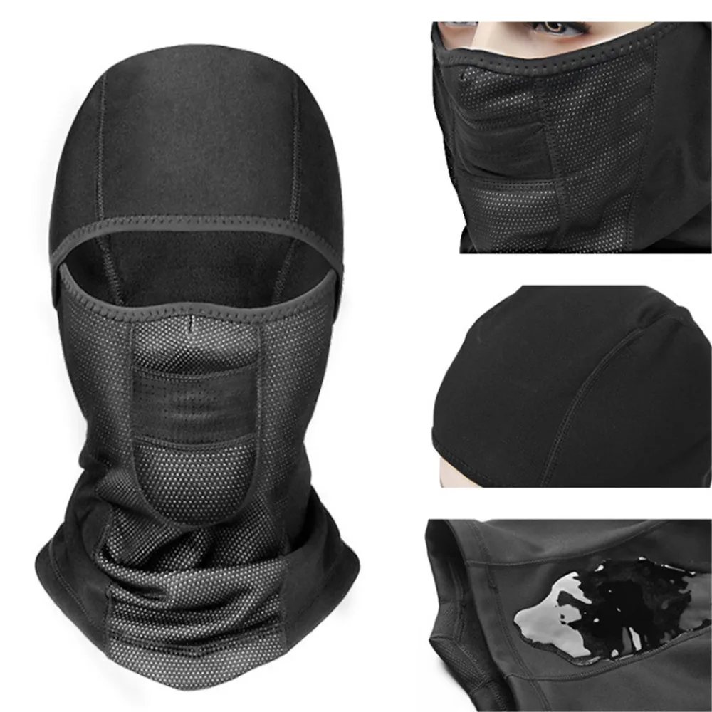 Outdoor Ski Motorcycle Cycling Balaclava Winter Warm Hat Bike Riding Waterproof Windproof Face Mask Skiing Neck Helmet PJ4 | Спорт и