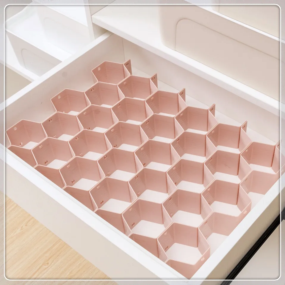 Органайзер для одежды Baosen Honeycomb регулируемый ящик гардероба галстуков носков