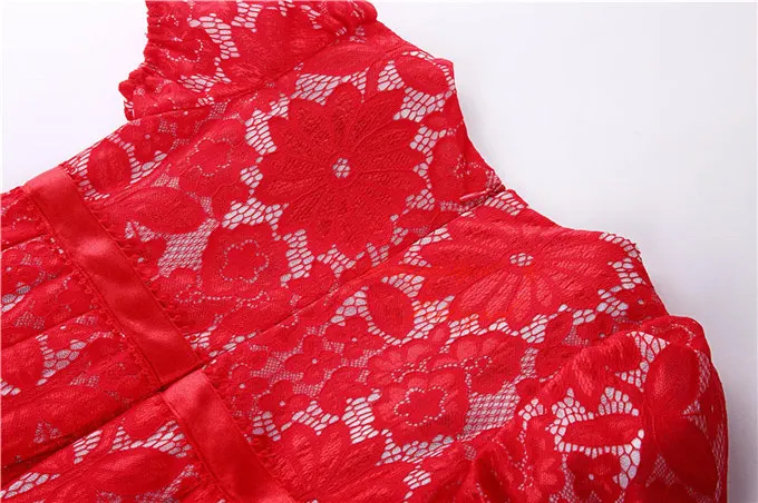 Вечерние кружевные платья для девочек 2-8 лет с цветочным принтом детские костюмы