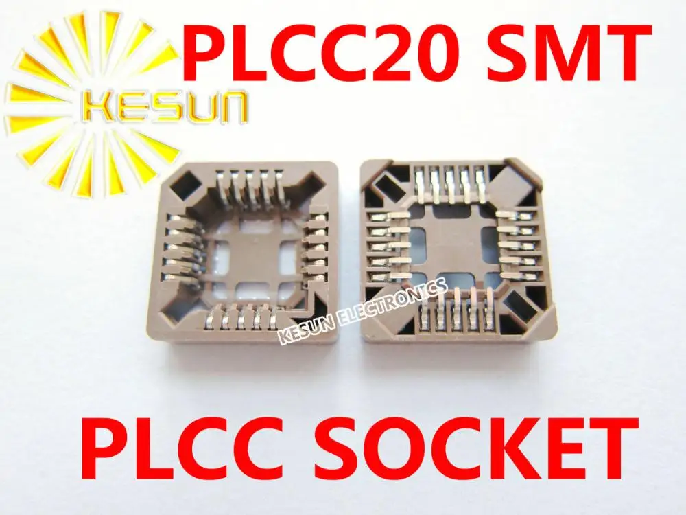 

80 шт., PLCC20 PLCC, розетка стандартного типа IC, 20 шт.